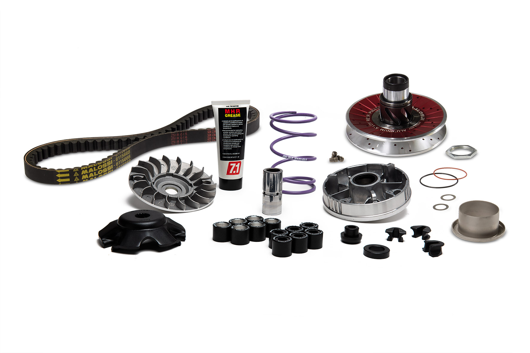 Malossi Gruppo trasmissione completo OVER RANGE MHR Piaggio NRG Power DD 50 2T LC