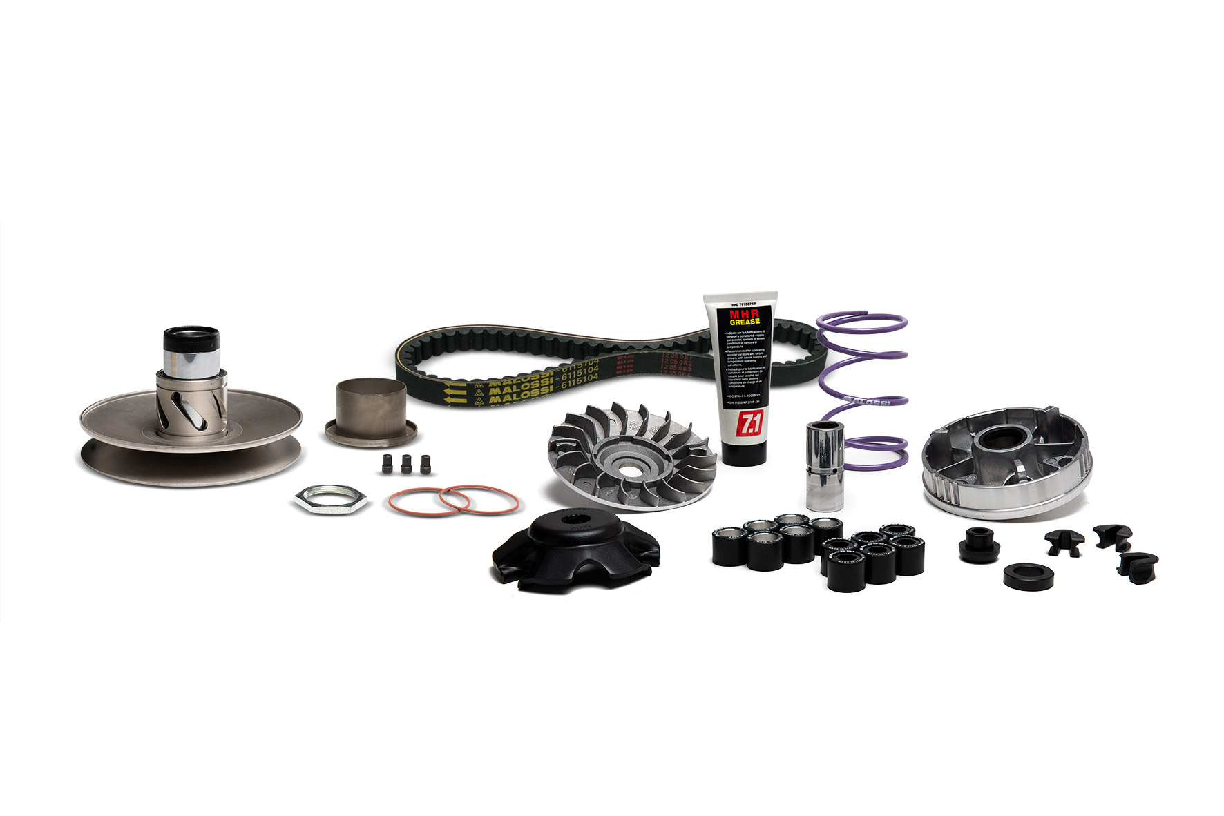 Malossi Gruppo trasmissione completo OVER RANGE Piaggio (carter lungo) Piaggio NRG Power DD 50 2T LC