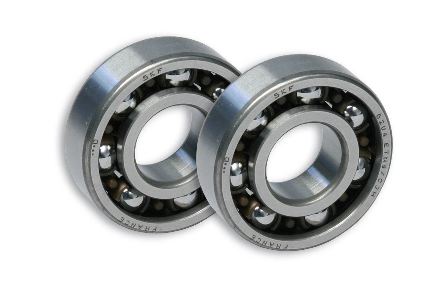 Malossi 2 roller bearings with balls D20x47x14 (C3H clearance crankshaft DERBI Minarelli-Yamaha 50