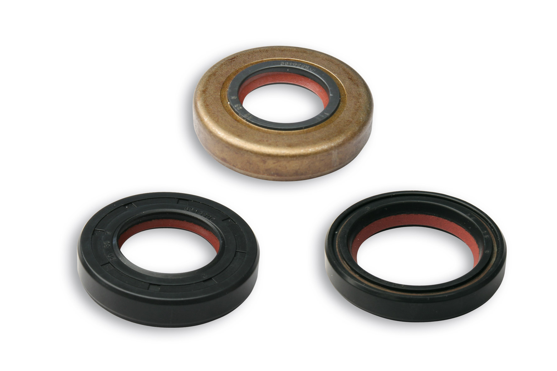 Malossi FKM/PTFE oil-seal set for overhaulMinarelli - Yamaha 50 cc moto