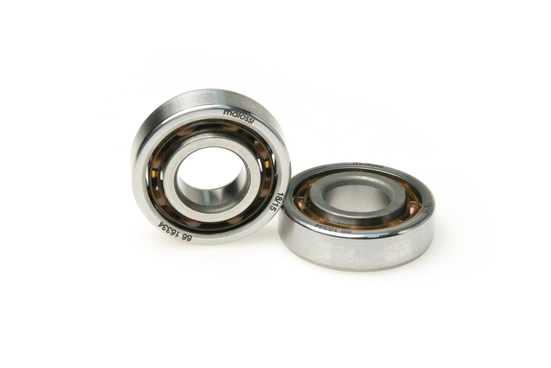 Malossi 2 roller bearings with balls D20x47x12,7 (C4 clearance crankshaft 50 Piaggio Yamaha engine