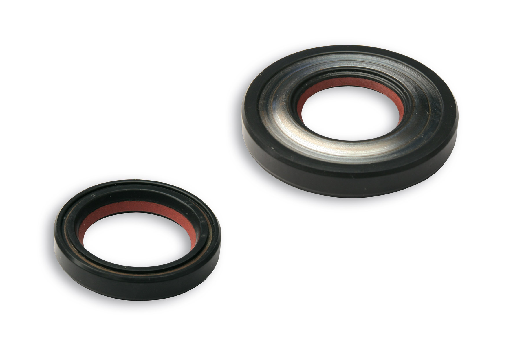 Malossi FKM / PTFE crankshaft oil seal set for Vespa ETS-PK XL 125 cc Vespa ETS 125 2T