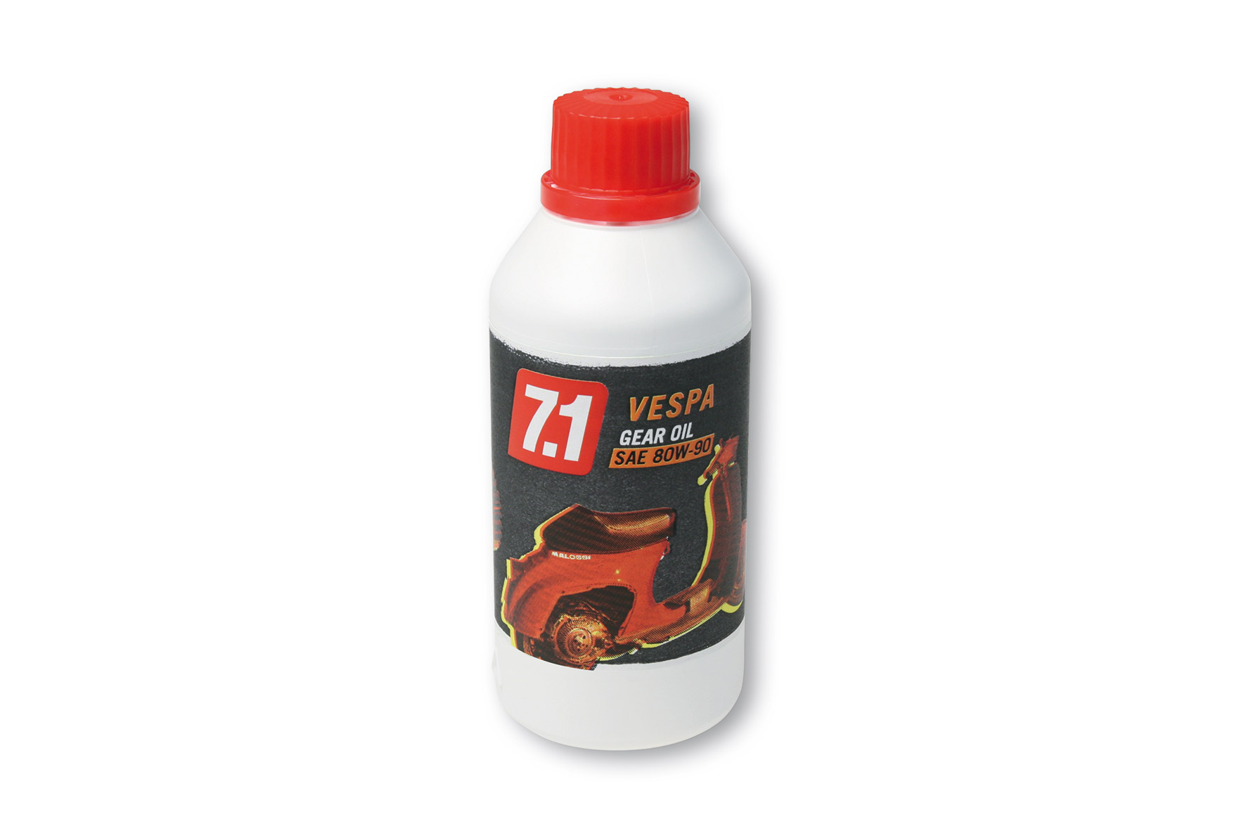 Malossi Gear Oil 7.1 (SAE 80W-90) 0.25L Vespa Primavera 3V 125 ie 4T e 3 2014-(M811M)