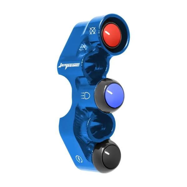 JetPrime Road Right Blue handlebar switch Suzuki GSXR1000 2017-2021