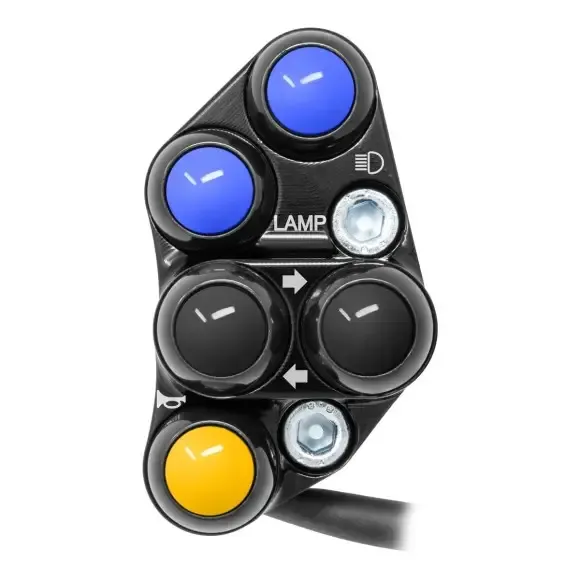 JetPrime Road Left handlebar switch Yamaha R3 2019-2024