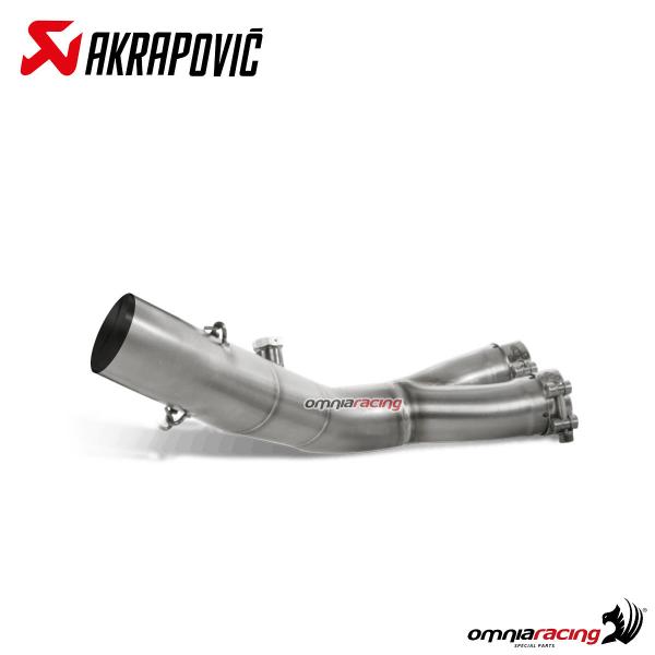 Raccordo Akrapovic racing decatalitico acciaio Honda CB1000R /ABS 2008-2016