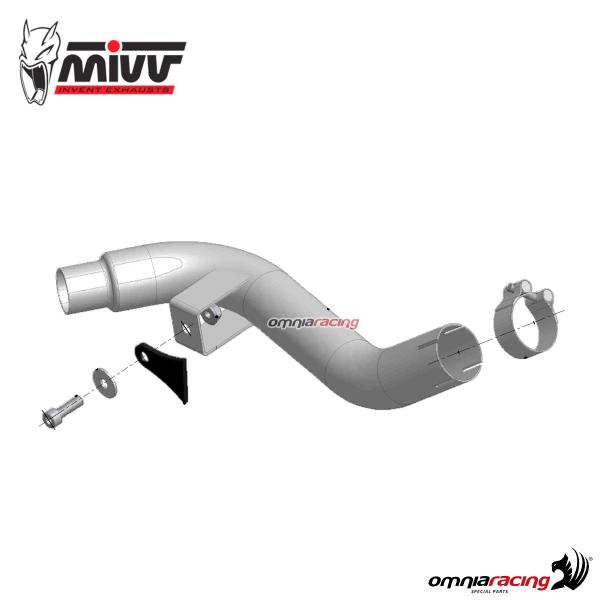 MIVV link pipe Racing Benelli 502C 2019-2024