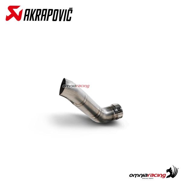Link pipe Akrapovic racing decatalytic Aprilia RSV4R 2009- / Tuono V4 2011-