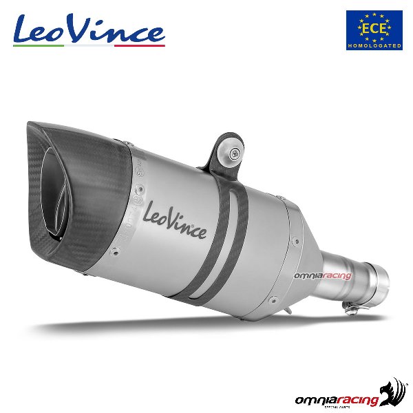 Leovince Exhaust Slipon Pro Homologated for Kawasaki A2 2018 2020 - 14171E 0002 - 14171E