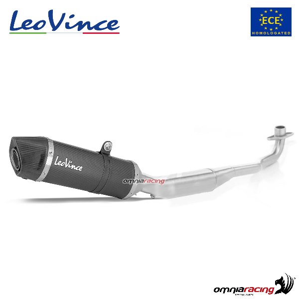 LeoVince LV One Evo Carbon Fiber Full System Exhaust for Yamaha MT-09