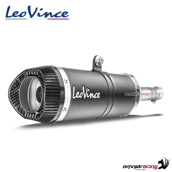 Leovince Exhaust Slipon Lv One Evo Carbon Racing Triumph Street Triple 765  S Sa2 R R Lrh Rs 17 19