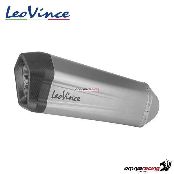 Leovince Universal Exhaust 75 Mm Diameter Lv10 Titanium Racing 9789T 0001 9789T Silencers
