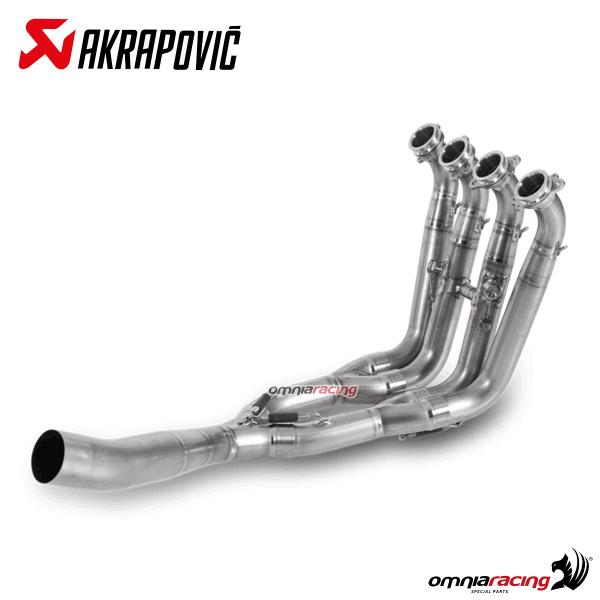 Collettori Akrapovic racing acciaio BMW S1000RR 2015-2018