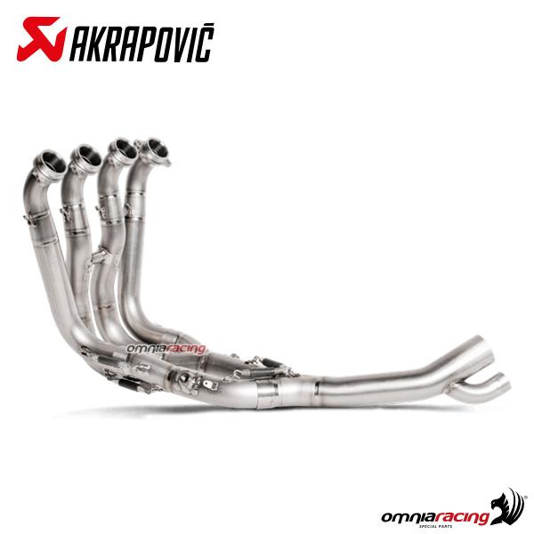 Collettori Akrapovic racing acciaio BMW S1000XR 2015-2019