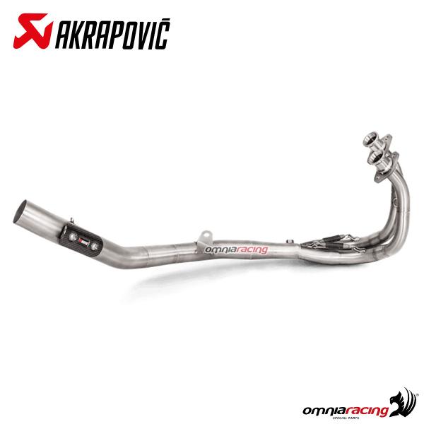 Collettori Akrapovic racing acciaio Honda CBR250R/RR 2017-2024