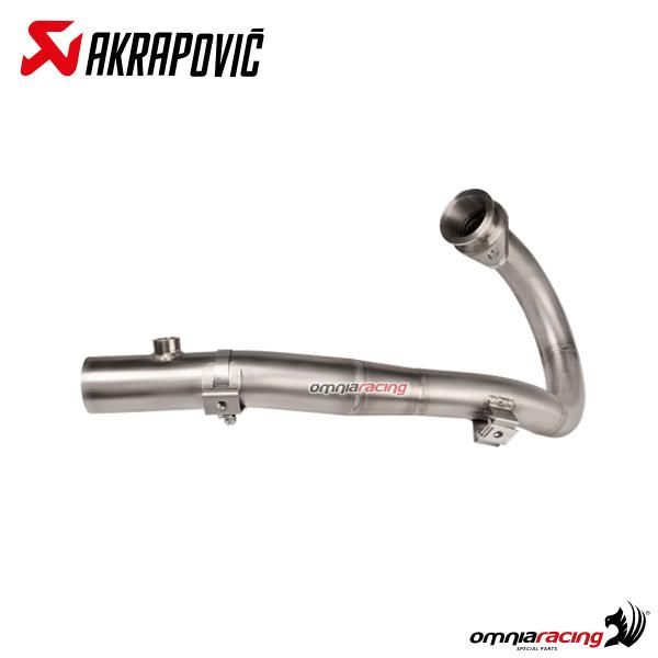 Collettore Akrapovic racing acciaio Honda CRF300L 2021-2024