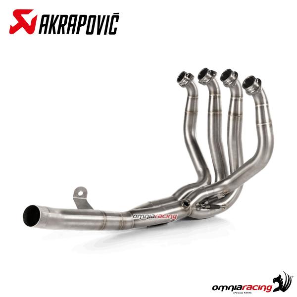 Collettori Akrapovic racing acciaio Kawasaki ZH2 2020-2023