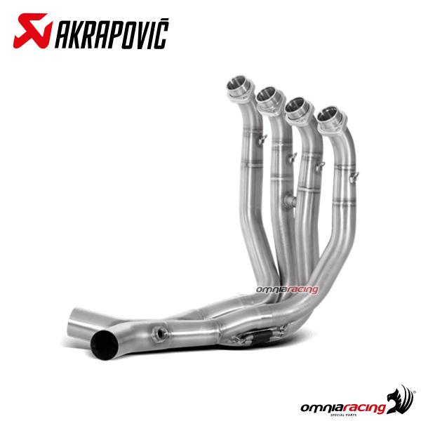 Collettori Akrapovic racing acciaio Kawasaki ZZR1400 / ZX14R 2012-2020