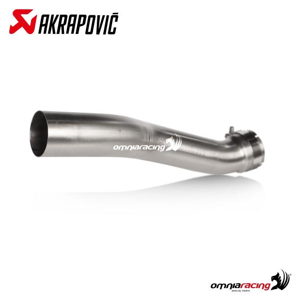 Link pipe Akrapovic racing decatalytic steel Harley Davidson Pan America 1250 2021-2023