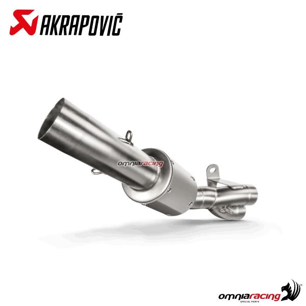 Raccordo Akrapovic racing Track day acciaio Aprilia RSV4 1100 2021-2023