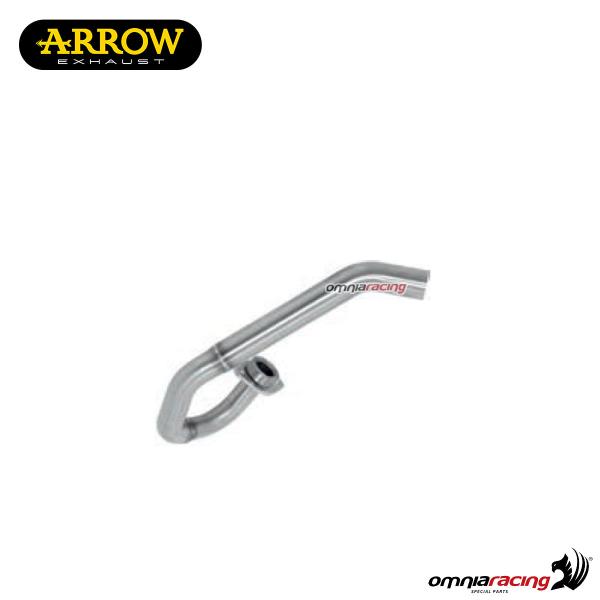 Collettore di scarico Arrow in acciaio inox racing per Yamaha WR125R 2009>2012