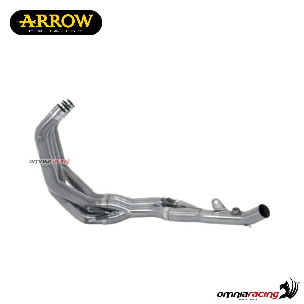 Collettore di scarico Arrow in acciaio inox racing per Honda CBR600F 2011>2013
