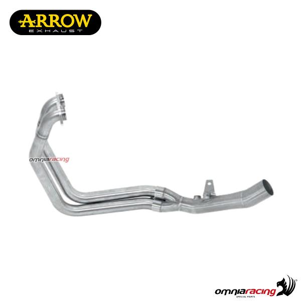 Collettore di scarico Arrow in acciaio inox racing per Husqvarna Nuda 900/R 2012>2013