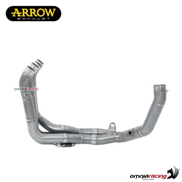 Collettore di scarico Arrow in acciaio inox racing per Honda CBR600RR 2013>2016