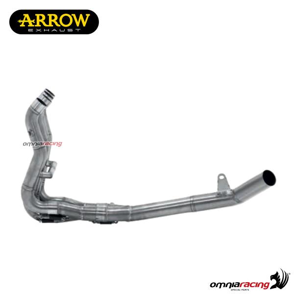 Collettore di scarico Arrow in acciaio inox racing per Suzuki Katana 1000 2019>2020