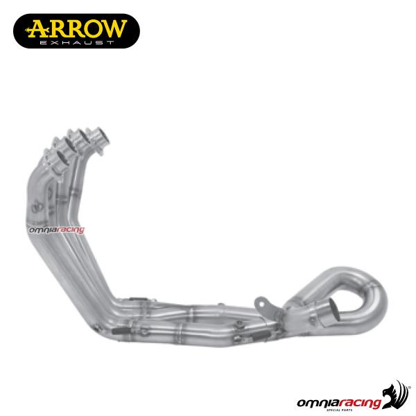 Collettore di scarico Arrow in acciaio inox racing per Honda CB1000R 2018>2020
