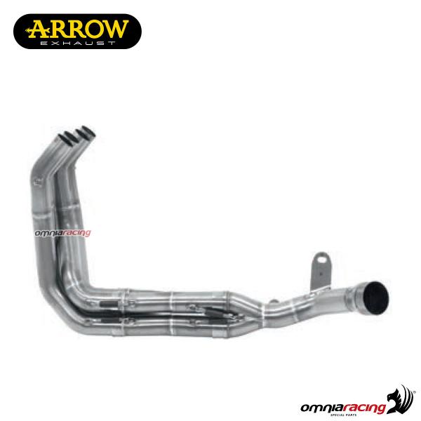 Collettore di scarico Arrow in acciaio inox racing per Kawasaki Z900 2020