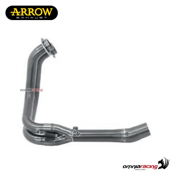Arrow stainless steel manifold no street legal for Bmw F850GS 2018>2020