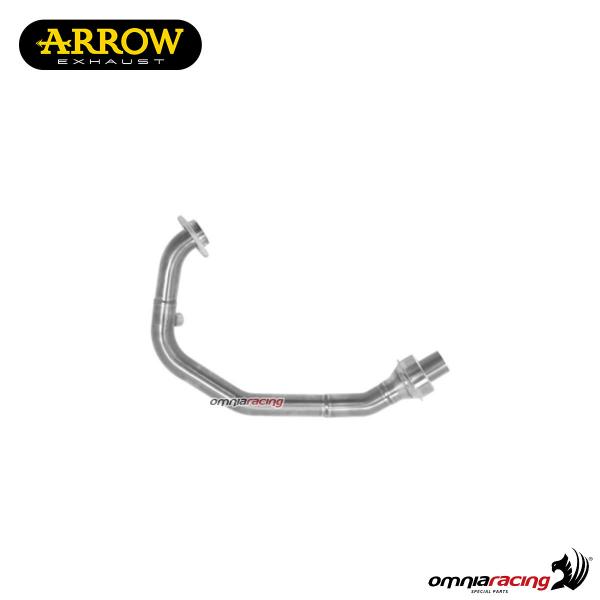 Arrow collettore in acciaio NON omologato racing per Husqvarna Svartpilen / Vitpilen 401 2020>