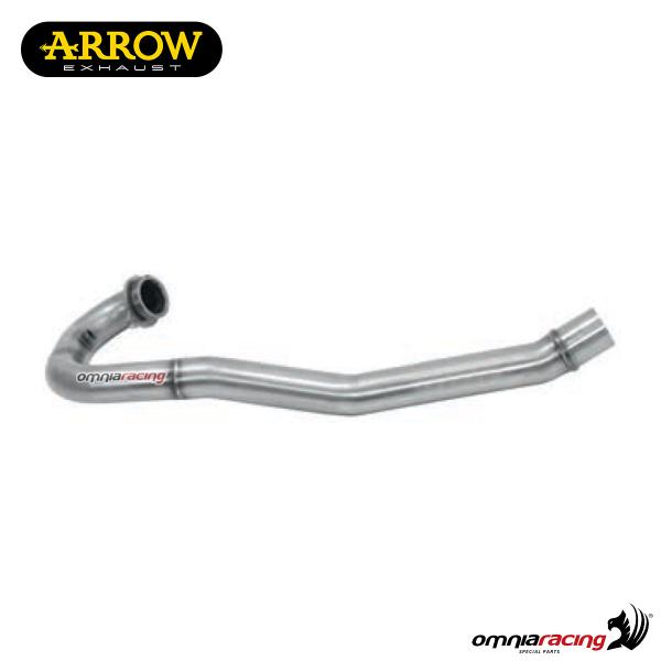 Collettore di scarico Arrow in acciaio inox racing per Husqvarna 701 Enduro/Supermoto 2017>2019