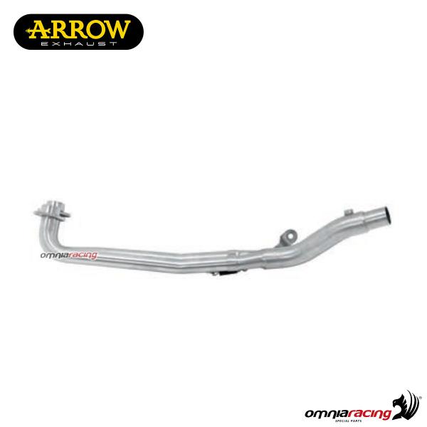 Arrow stainless steel manifold no street legal for Kymco AK550 2017>2020