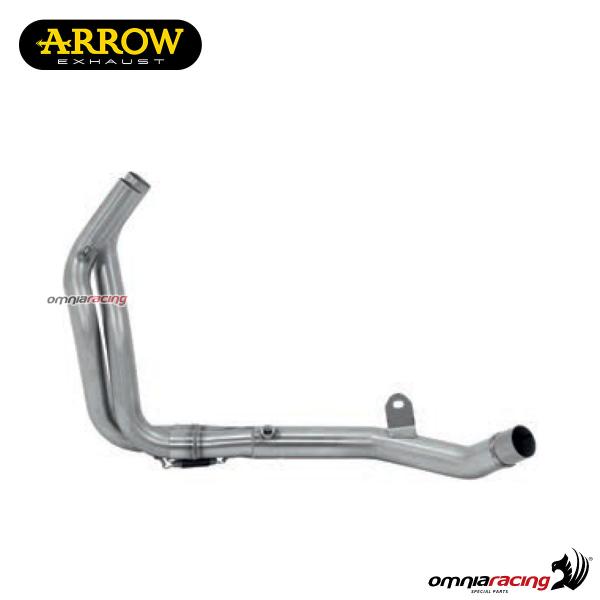 Collettore di scarico Arrow in acciaio inox racing per Honda CMX500 Rebel 2017>2022