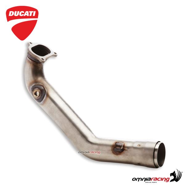 Collettore racing in acciaio per scarico completo Akrapovic per Ducati Supersport 950 2021>