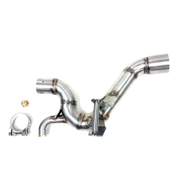 Raccordo IXRACE DKAT racing acciaio Kawasaki Ninja 650 2023-2024