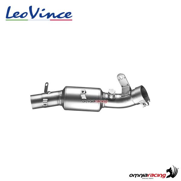Leovince steel dekat racing link pipe KTM 690 Duke/R 2012-2015