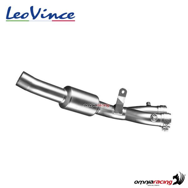 Leovince steel dekat racing link pipe Yamaha MT10/MT10SP 2016-2020