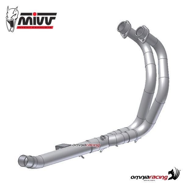 MIVV link pipe Racing Yamaha Tenere 700 2019-2024
