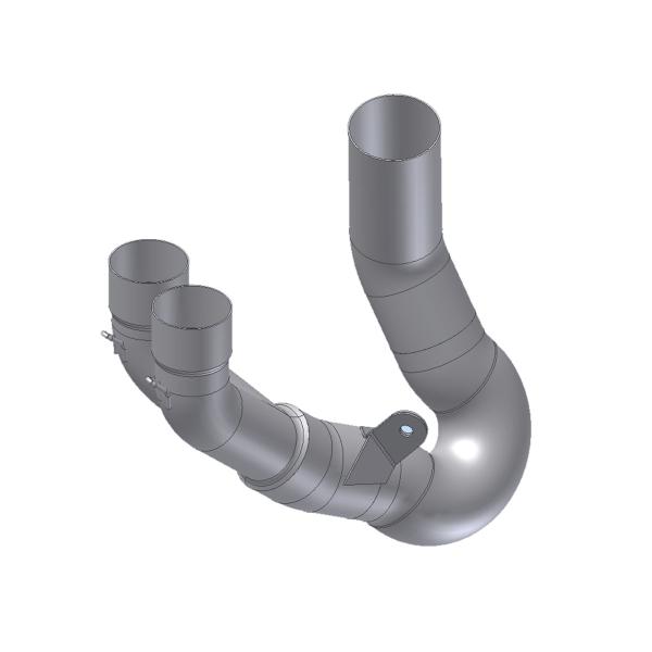 Raccordo MIVV Racing Ducati Hypermotard 950/SP/RVE 2019-2020