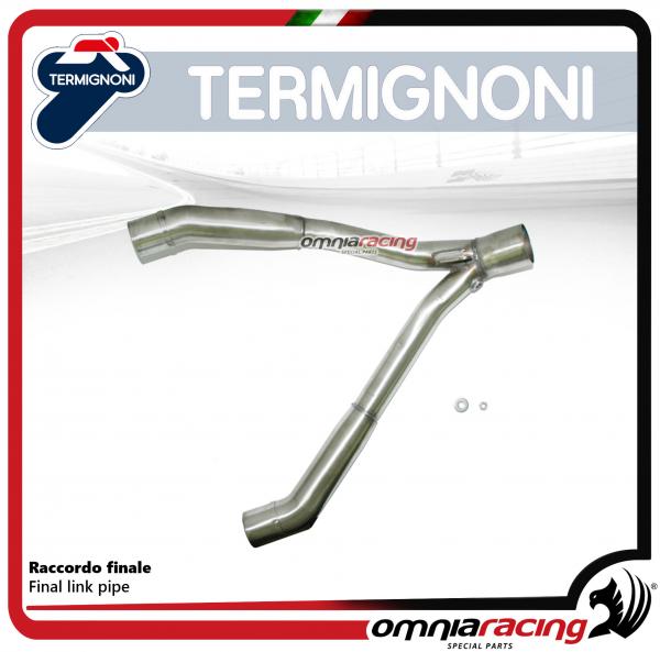 Termignoni raccordo finale racing in acciao senza catalizzatore per Suzuki GSXR1000 2009>2011