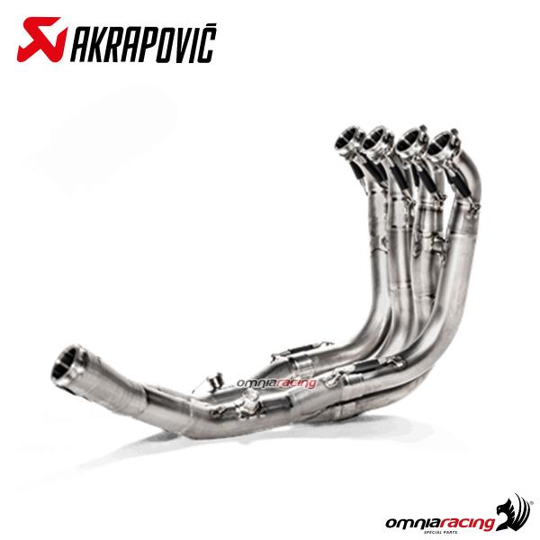Collettori Akrapovic racing acciaio BMW S1000RR 2019-2024