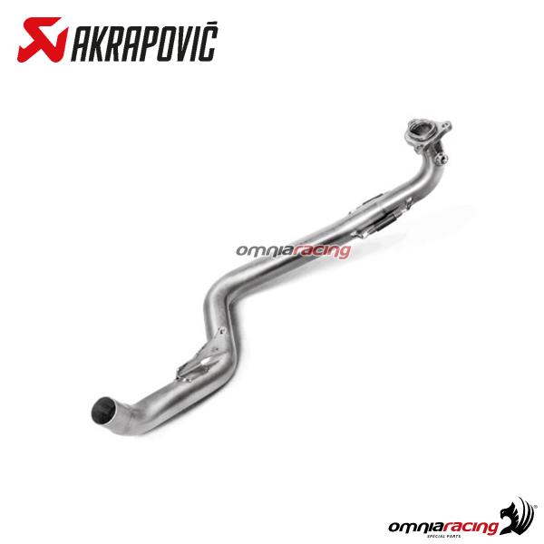 Collettori Akrapovic racing acciaio Honda XADV 750 2017-2023