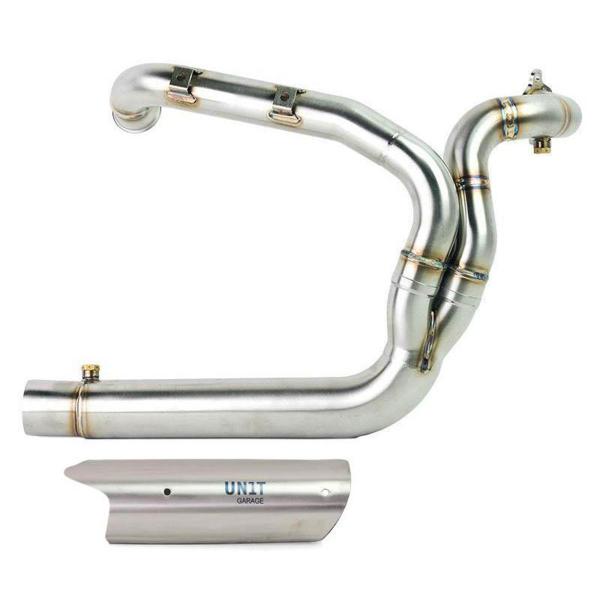 Unit Garage headers Harley Davidson Pan America 1250 | steel Racing silver heat shield
