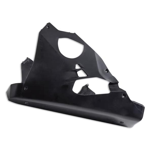 Carena vasca inferiore in fibra di vetro per scarichi racing Ducati Panigale V4/V4S 2025