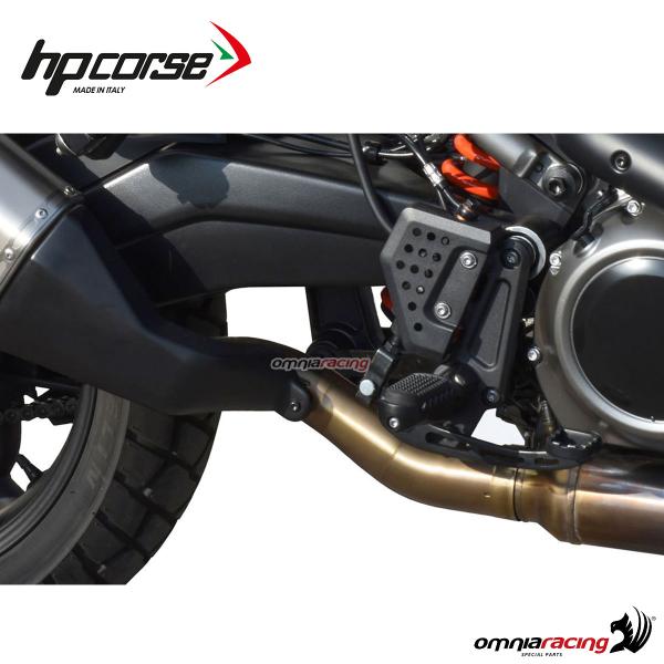 HPCORSE raccordo racing decatalizzatore per collettori originali per Harley Davidson PanAmerica 1250