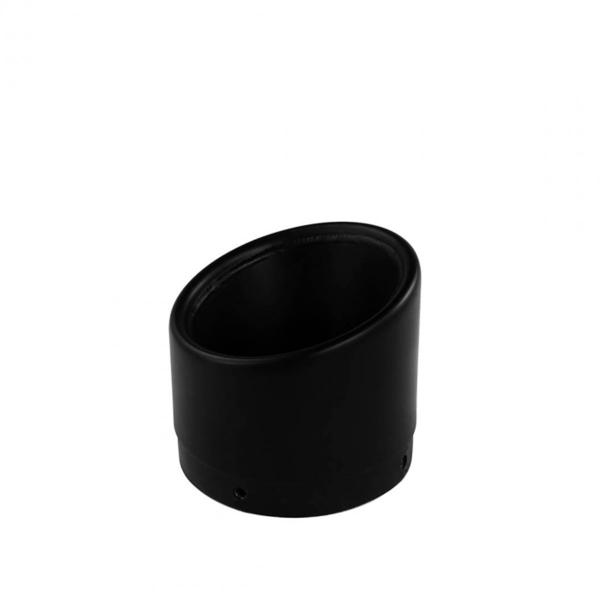 Fondello IXIL scarico Ironhead SLASHED Verniciato nero 88mm