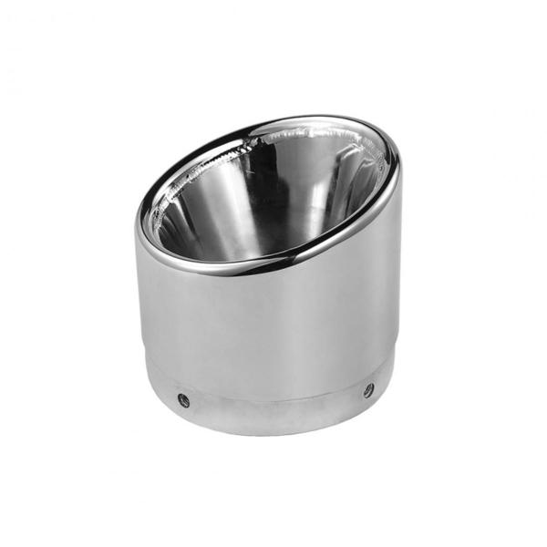 Fondello IXIL scarico Ironhead SLASHED Cromo lucido 112mm